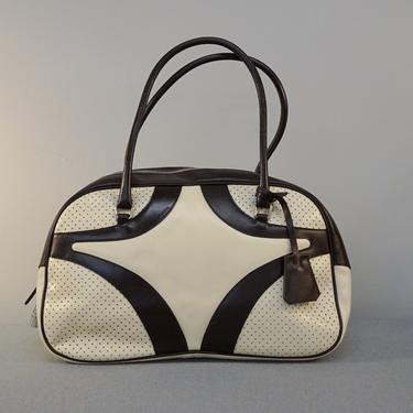 Pre owned authentic Prada Bowling bag 