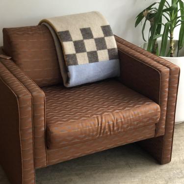 Burnt Amber Club Chair