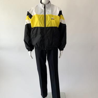 Yellow & Black Adidas Windbreaker