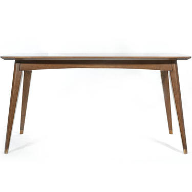 Walnut Mid Century Dining Table, Walnut Dining Table, Walnut Table  - Bella Collection - Ekais 