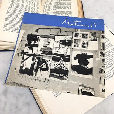 Vintage Robert Motherwell Book Retro 1960s Frank O'Hara + Abstract + Expressionist + Artist + Painter + Contemporary Art +  Paperback Book 