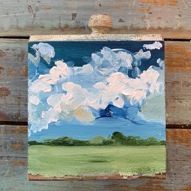 Cloud-filled Sky Original Art