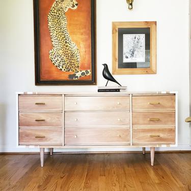Mid Century Modern Dresser By Harmony House *SHIPPING NOT FREE* 