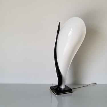 Vintage 1970s Rougier Sculptural Table Lamp. 