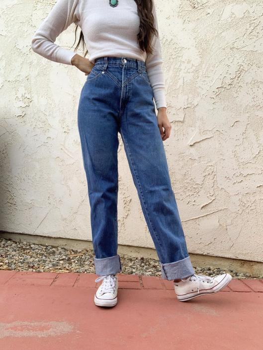 Vintage 80s High Waisted Rockies Jeans, These