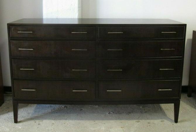 Mitchell Gold Bob Williams Walnut Essex Dresser Mid Century Paul