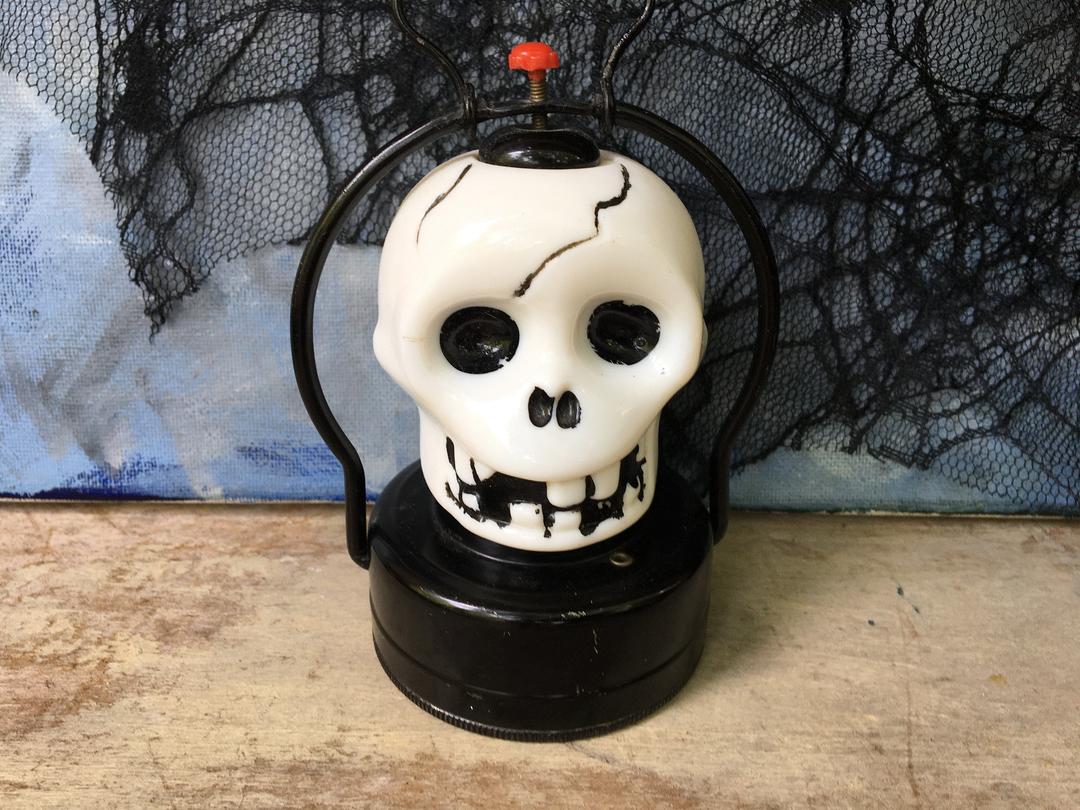 Skull Lantern Light Up Halloween Items Unisex