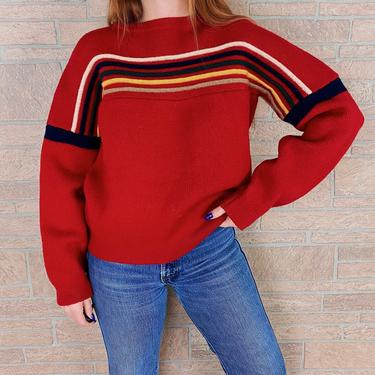 1960's Heavyweight Wool Gant The Rugger Knit Pullover Sweater 