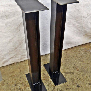 I-Beam Bar top Base / I-Beam Console Table base / I-Beam Pedestal Base - Set of 2 