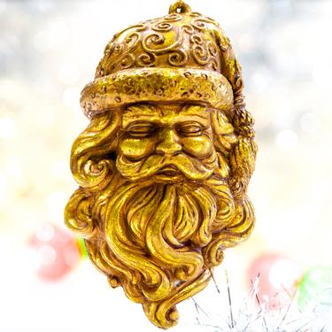 VINTAGE: 5.5" Blown Plastic Santa - Saint Nicholas - Xmas, Winter, Holiday  - SKU Tub-602-00033530 