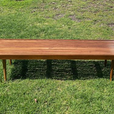 Yugoslavia Coffee Table, Yugoslavia, Vintage Coffee Table, Slate table, Slate Coffee Table, Bench, Mid Century, Vintage, Coffee table, Wood 