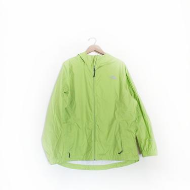Lime Green North Face Shell Jacket 