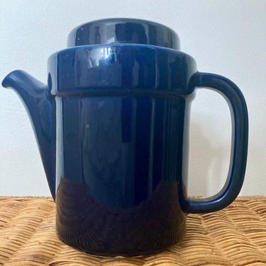 Dark Blue Ceramic Coffee Pot Pflatzgraff 