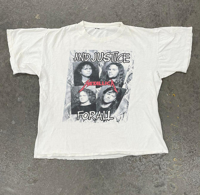 Vintage Metallica Band Tee Vintage Band T-shirt Retro 