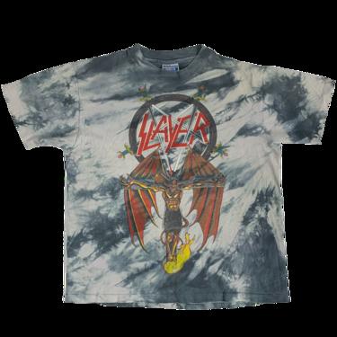 Vintage Slayer &quot;South Of Heaven&quot; Tie-Dye T-Shirt