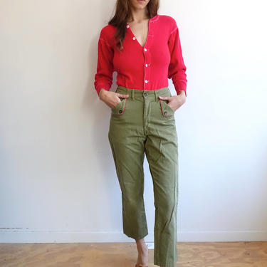 Vintage Boy Scout BSA Pants ~ measure 27 - 33 Waist ~ | Sparrows
