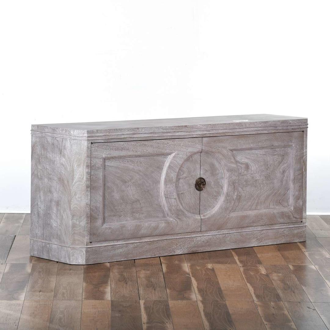 Theodore Alexander Glenmoor Whitewashed Sideboard Loveseat (Los