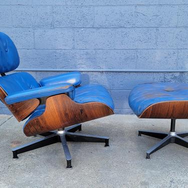 Early Eames 670671 Lounge Chair & Ottoman 
