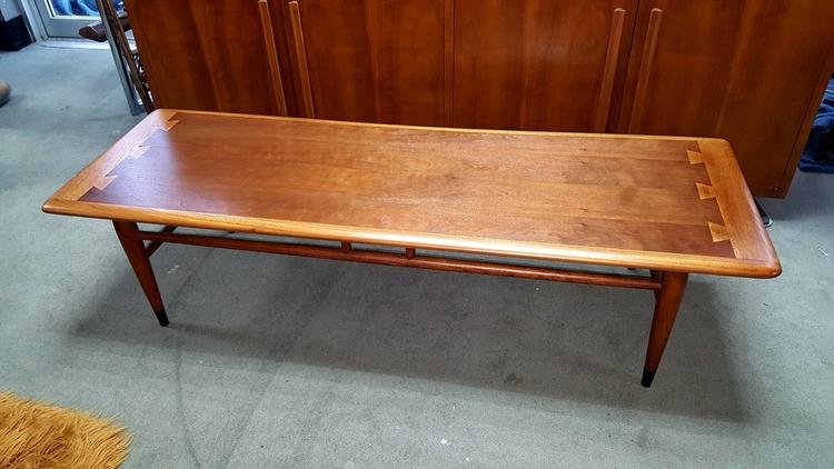 Mid-Century Modern walnut coffee table from the Acclaim collection by ...
