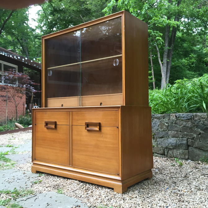 Red Lion Table Co Buffet Cabinet Hutch Mid Century Modern By