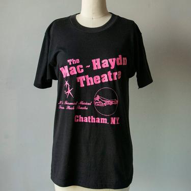 1980s T-Shirt NY Mac-Hayden Theater Tee M 