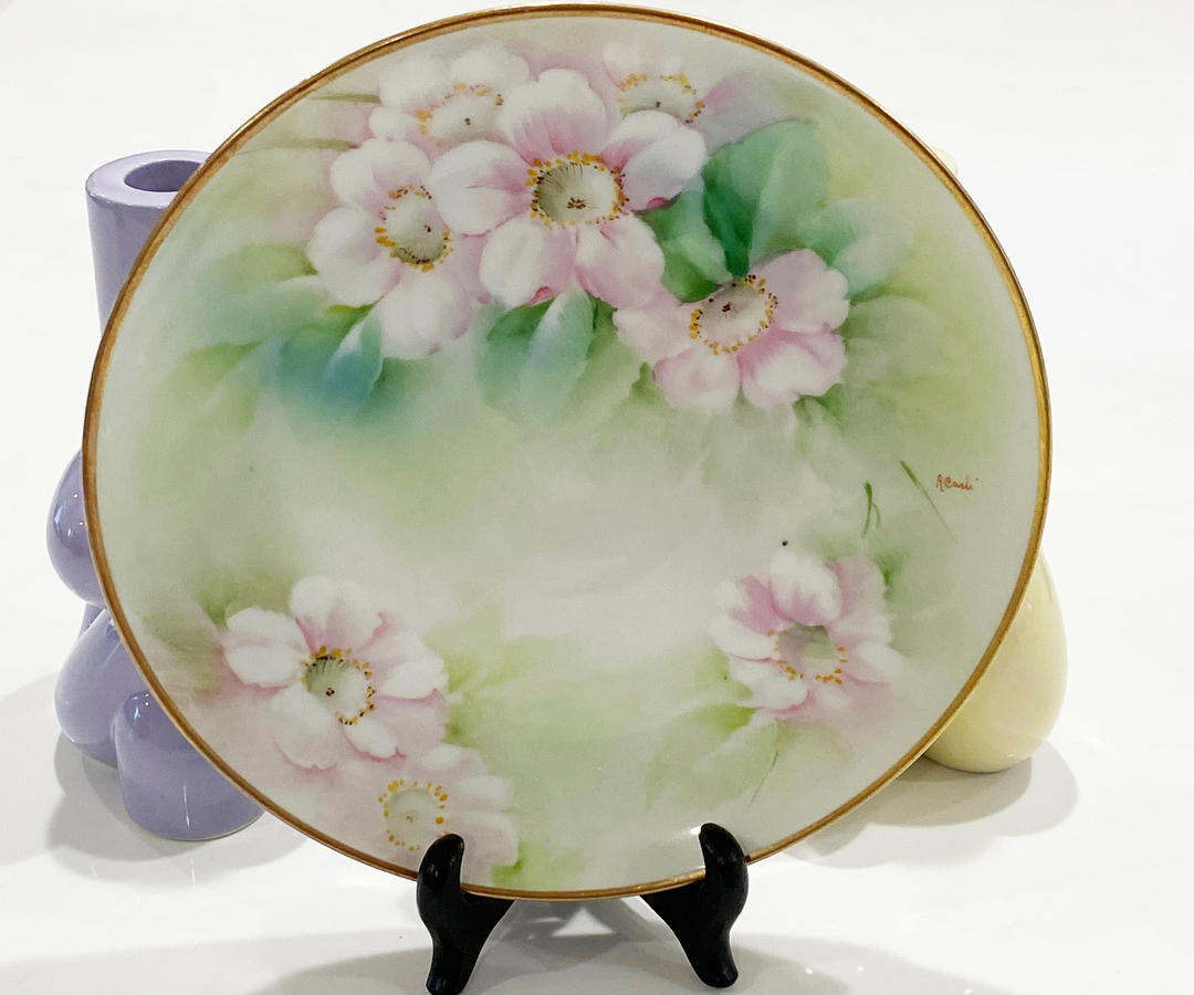 ginori hand painted plate