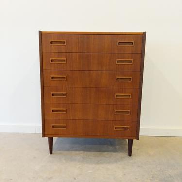 Vintage Danish Modern Teak Dresser by Westergaard 