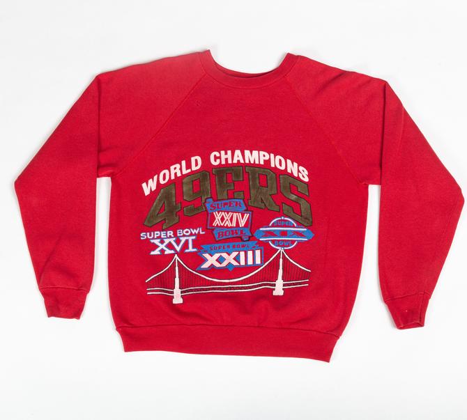 Vintage 90s San Francisco 49ers “Super Bowl XXIV