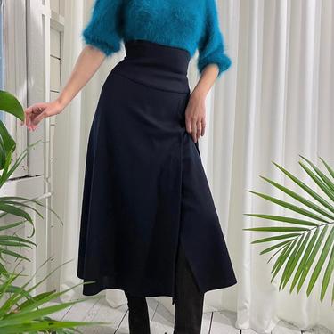 90s Donna Karan Midi Skirt