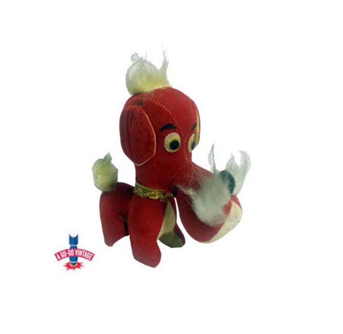 Clearance Vintage Dog Stuffed Animal 1960s Jay Bee Japan Plush Hound Dog Toy By Agogovintage