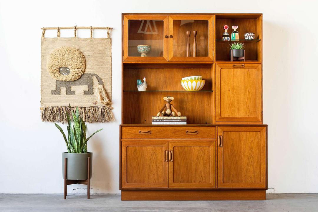 British Modern G Plan Wall Unit MidCentury Modern Former Modern