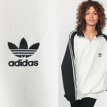 Adidas Track Jacket xl 80s Adidas TREFOIL Retro Sports Throwback Shop Exile Tucson AZ