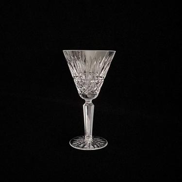 Vintage Fine 6.5" Tall Claret Wine MAEVE Cut Waterford Cut Crystal Goblets Stemware 