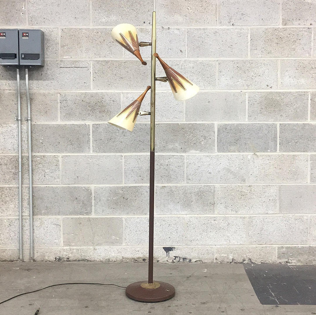 LOCAL PICKUP ONLY ———— Vintage mcm Floor Lamp | Retrospect Vintage ...