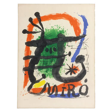 Miró Lithograph