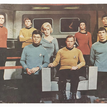1970s Star Trek Poster Paramount Pictures Vintage 