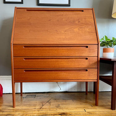 Nils Jonsson Teak Secretary Desk for HJN Mobler-Denmark