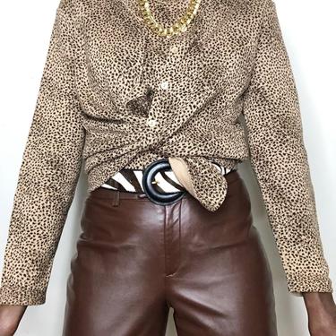 Vintage Wool Blend Knit Cardigan Sweater Twin Set