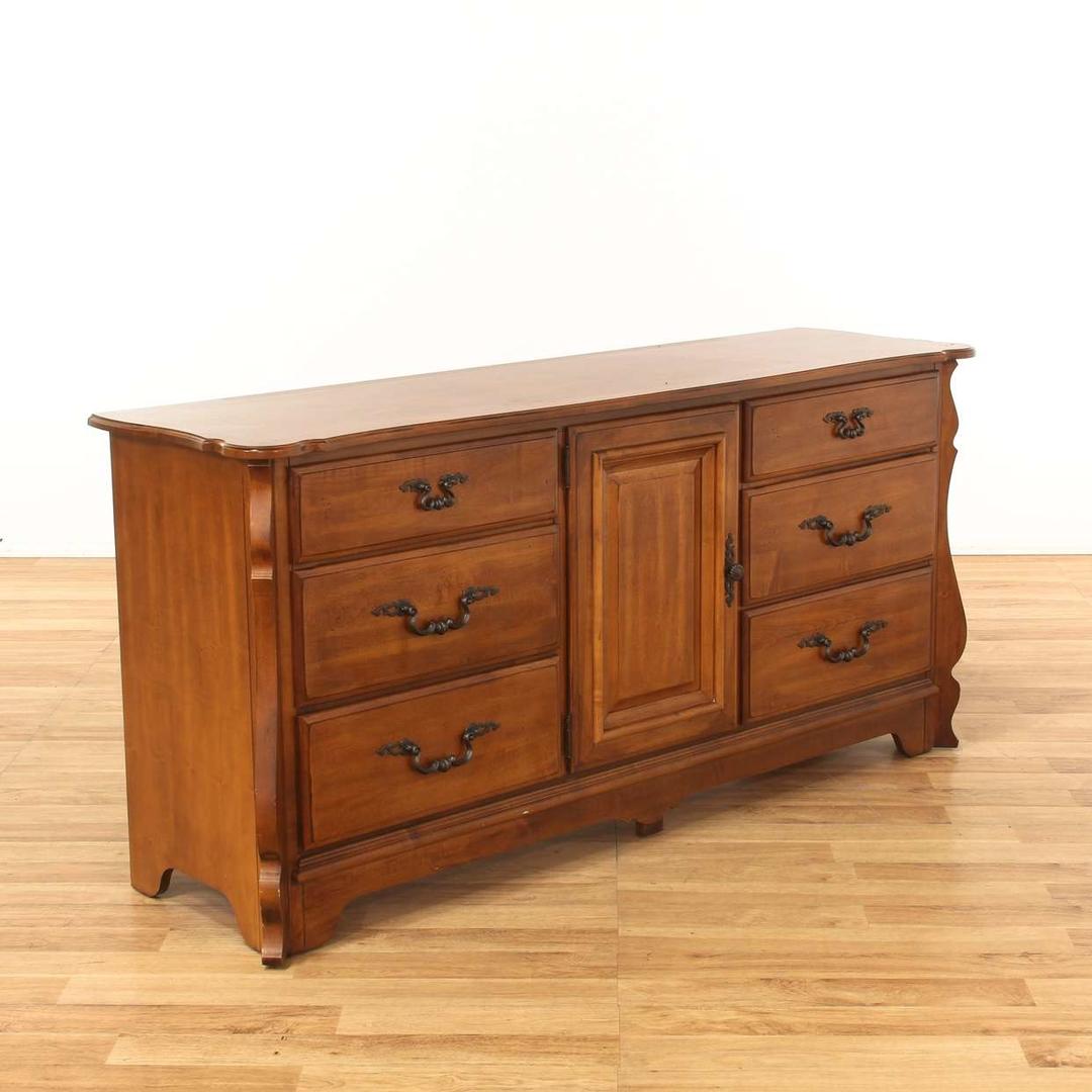 "American Drew" 9 Drawer Traditional Long Dresser | Loveseat (Los ...