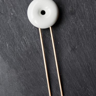 Uncommon Matters Stratus Hair Pin, Alabaster White