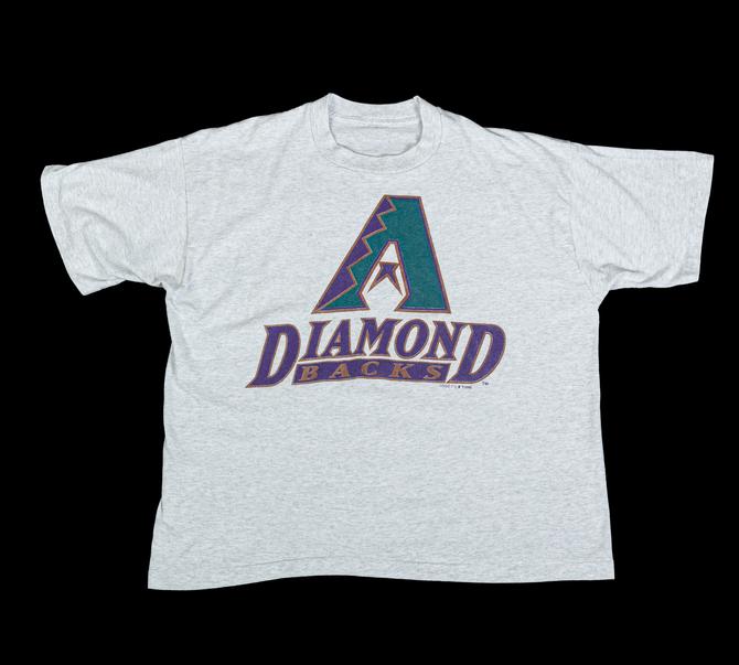 Vintage MLB (Logo 7) - Arizona Diamondbacks Single Stitch T-Shirt 1995 XX-Large