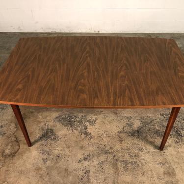 Stanley Mid-Century Modern Dining Table W/1-Extension 72&amp;quot; Long ~ Seats 8 