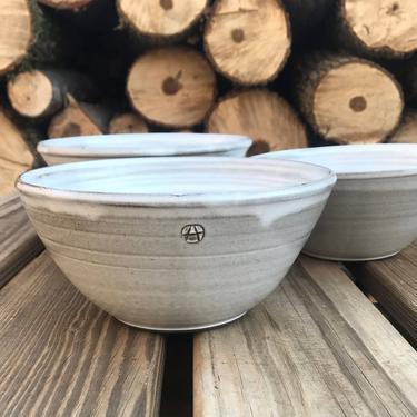 handmade bowls,  serving bowl, white bowls,  rustic bowls, salad bowls, noodle bowls, pottery bowl, pho bowls, large soup bowl 