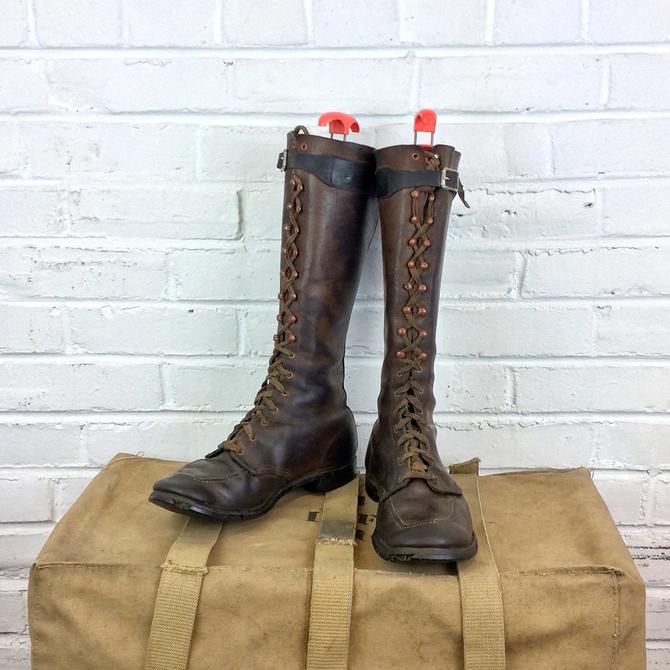 Vintage on sale lineman boots