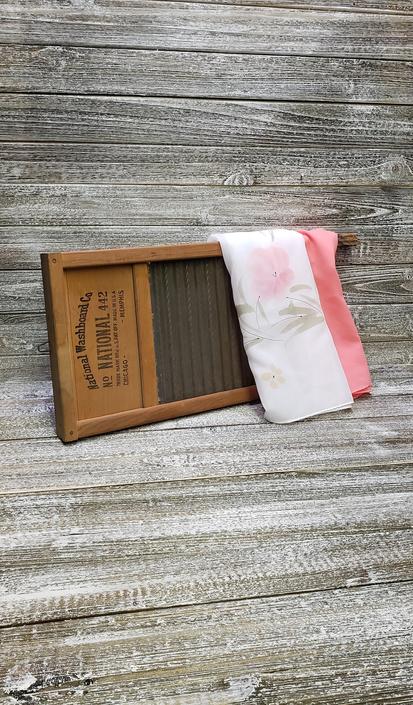 Antique Midget Washboard Kitchen Sink Vintage Washboard Double