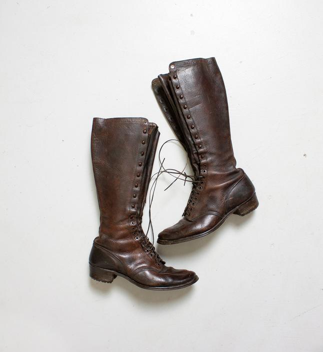 1920s Lace up Boots – Classy Mod LLC