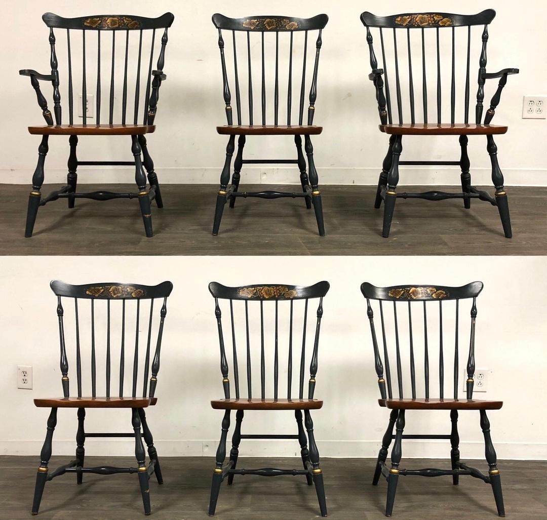 Hitchcock Dining Chairs Set of 6 Mixed Modern Nashua, NH