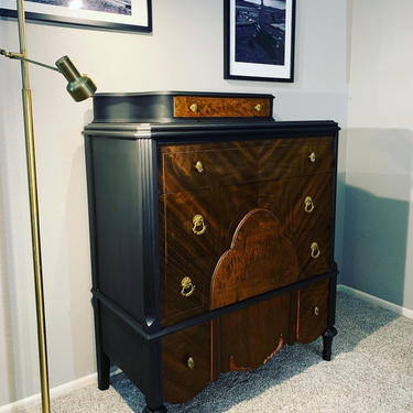 Birds eye Maple - Refinished Deco Dresser c.20-30's 