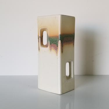 80's Postmodern Style Art Ceramic Vase 