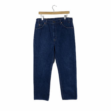 Vintage Levis 505 Dark-wash Jeans USA Size 36/34 straight leg 